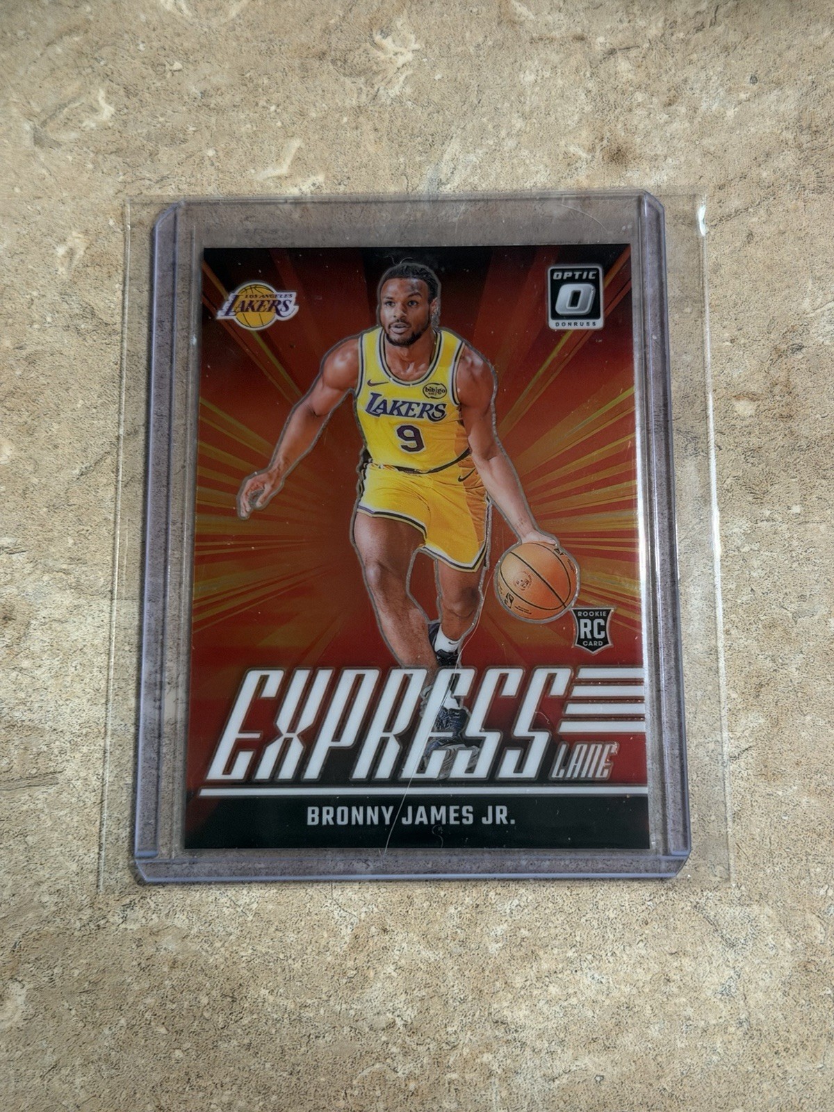 2024-25 Panini Donruss Optic - Express Lane Bronny James #4 (RC)