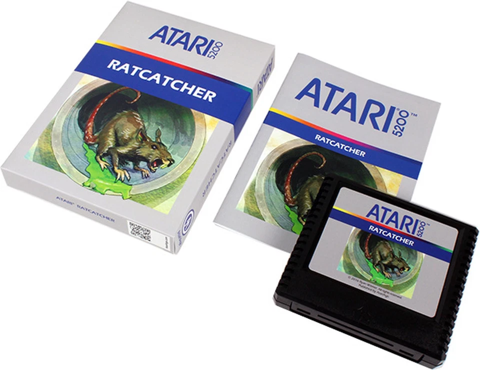 Ratcatcher - Original Atari 5200 Homebrew Game - New in Box! - Image 2 of 4