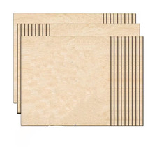 1/8In. X 12In. X 12In. Basswood Project Panel, 30-Pack, Thin Plywood Sheet for L
