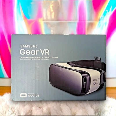 Samsung Gear VR Oculus SM-R322 White VR Headset Galaxy Note 5 S6 S7