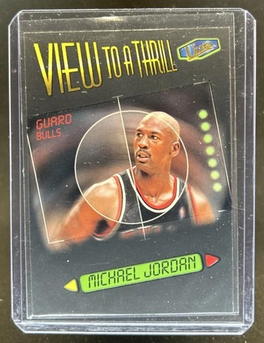 1997-98 Fleer Ultra Michael Jordan View to a Thrill #1 VT Bulls