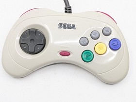 Sega Saturn White HST-3220 NTSC-J Japan Tested w/ 2 Controller + Virtua Fighter2