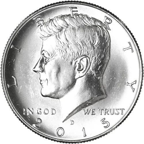 2015 D KENNEDY  Half Dollar  50c  BU  from  Mint Set