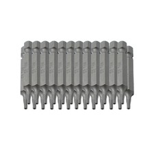 TMAX 25pc T8H Tamper Proof Security Torx 2-Inch 50mm Screwdriver Insert Bits