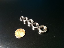 4 Stk. IBB Rillenkugellager - Miniaturlager -  Kugellager  MR63 ZZ   3x6x2,5 mm