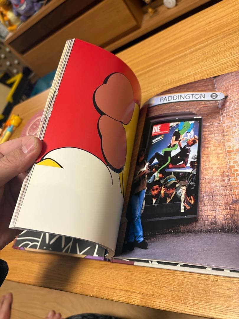 kaws One Art Work Photo Book Hardcover Japan Bape Tokyo 2001 for