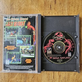 The Lost World Jurassic Park - Sega Saturn 1997 CIB Manual Near Mint Disc Tested