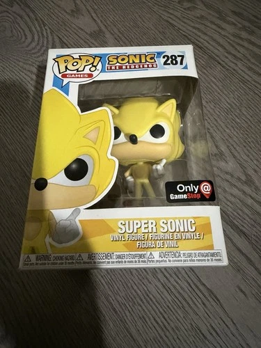 Funko Pop! Vinyl: Sonic the Hedgehog - Sonic the Hedgehog (Super) - GameStop...
