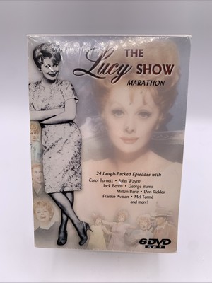 The Lucy Show Marathon 6 DVD Set 24 Episodes Complete free shipping NEW SEALED