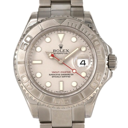 Authentic Rolex Yacht-Master Rolesium 16622 SSxPT Mechanical Automatic V #23...