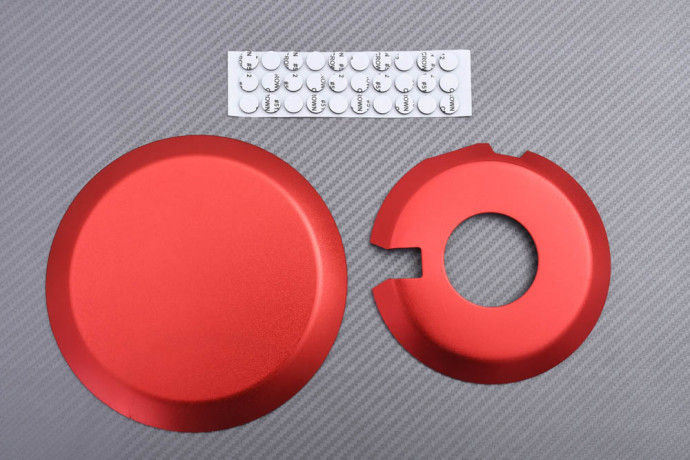 Protection carter rouge Suzuki DR-Z 400S anti-fissure et antichoc