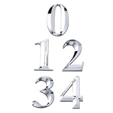 Numero civico 3D, cartello decorativo per cassetta postale, per porta,