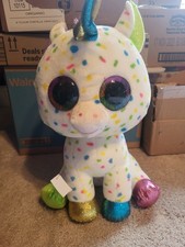 Ty Beanie Boo  Large 17" Harmonie The Unicorn