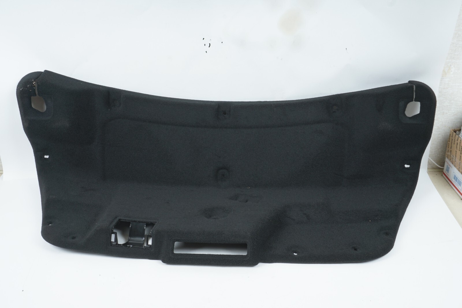 14-17 MASERATI QUATTROPORTE TRUNK LID INNER CARPET COVER TRIM PANEL OEM