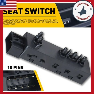 Power Seat Switch Fit For 2007-2012 Nissan Altima 87066-JA03A D63246 Driver Side