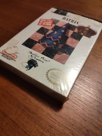 Nintendo 1990 NES HATRIS Complete In Box CIB Rare!