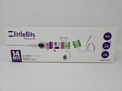 Little Bits Premium Kit 14 Bits Modules Magnet Magic STEM Science Parts + EXTRAS