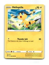 Helioptile 063/192 Common Rebel Clash Pokemon Near Mint