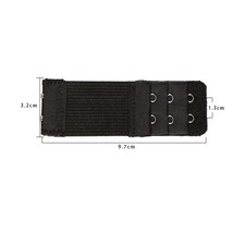 Adjustable Bra Extender 2/3/4 Hooks with Elastic Underwear Strap Extension