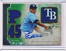 2014 TOPPS TRIPLE THREADS ENNY ROMERO AUTO ROOKIE 05/50