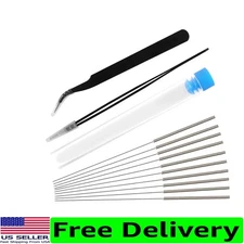 Essential 13-Piece 3D Printer Nozzle Maintenance Kit with Precision Tweezers