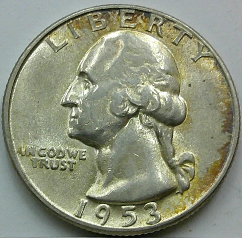 US 1953-S Washington Quarter **