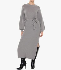 Forever 21 Grey XL Midi Seater Dress NWT