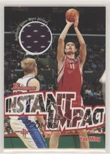 2004-05 Bowman Draft Instant Impact Memorabilia Yao Ming #II-YM HOF 1h1