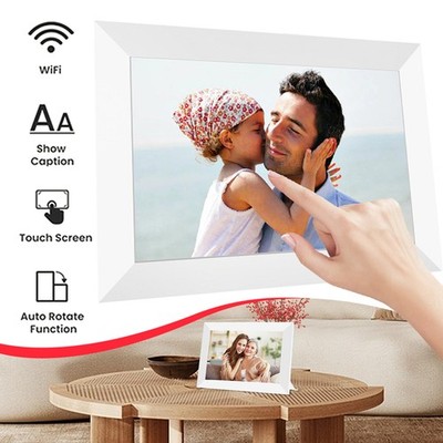 10,1 Zoll Bilderrahmen Rahmen Digitaler WLAN Smart Hi Resolution Für Geschenk
