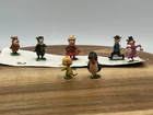 Vintage Marx TV Tinykins Hanna Barbera Figure Lot Of 7 Hand Painted Pink Panther