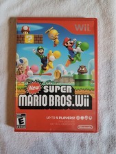 Nintendo New Super Mario Bros. Wii Nintendo Wii CIB Complete With Manual