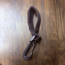 Duraflex® 1 INCH Clip w/Nylon Loop Feel-Safe Snap Hook and Retainer Buckle Black