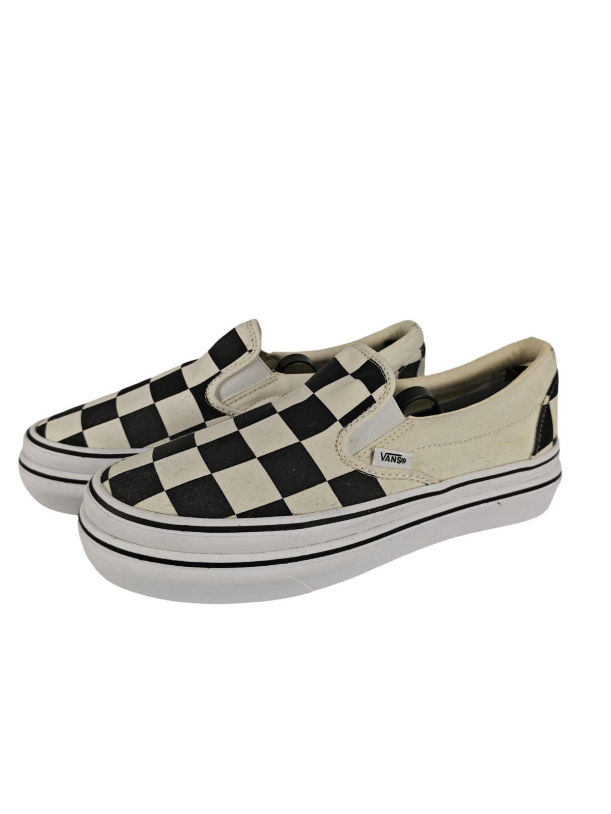 Vans Super Comfy Cush Shoes Women's US 9.5 Men's US 8 Big Classic Checker Slipon
