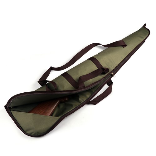 TOURBON Hunting Bag Rifle Slip Scoped Case Shotgun Cover Foldable Tactical Green - Picture 9 of 24