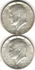 1964 P & D Kennedy Half Dollars in BU condition ~ 90% SILVER (2 COINS) ken333