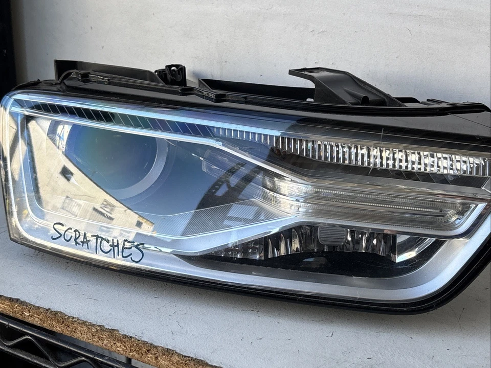 2016 2017 2018 AUDI Q3 HEADLIGHT RIGHT PASSENGER XENON LED OEM Foto 2 de 4