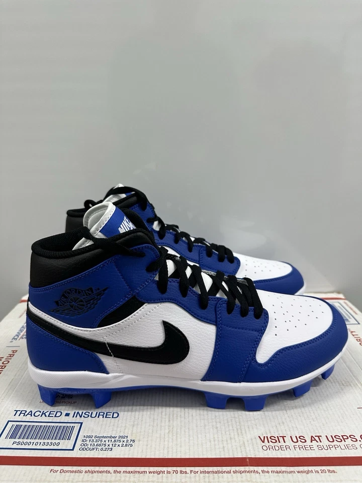 Botines de béisbol Nike Air Jordan 1 retro MCS 'Game Royal' AV5354 411 talla 10 Foto 3 de 4