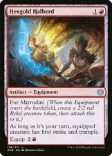 x1 Hexgold Halberd - Phyrexia: All Will Be One - NM - MTG