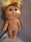 Cabbage Patch Kid Doll Splashin Kids HM#3 Blue Eye Hard Body Aqua signed