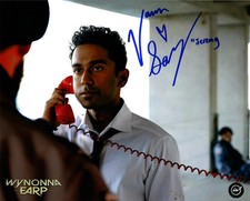 Varun Saranga Wynonna Earp Autographed 8x10