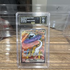 Pokemon Raging Bolt ex Temporal Forces 196/162 Holo English 2024 Full Art GMA 10