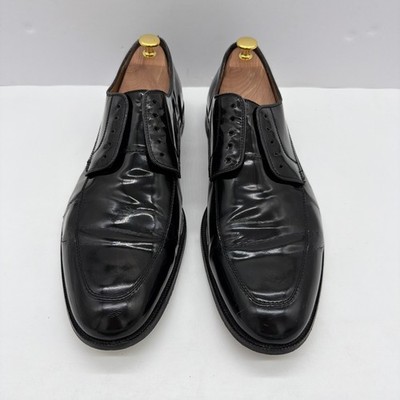 Johnston Murphy Men's 15-1775 Bradford Moc Toe Black Leather Size 13 D