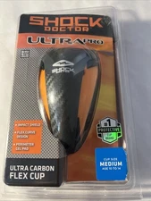 Shock Doctor Size M Age 10-14 Ultra Carbon Flex Cup with Perimeter Gel Pad