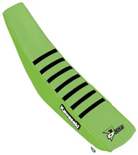 Dcor Factory Reinforced Seat Cover - Green/Black Ribs Motorcycle 30-20-476