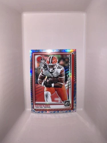 Panini Donruss Optic 2025 David Njoku rocket emoji Prizm #76 Cleveland Browns