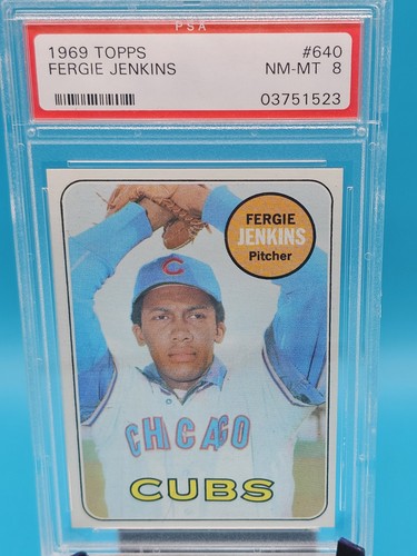 1969 Topps Fergie Jenkins #640 card