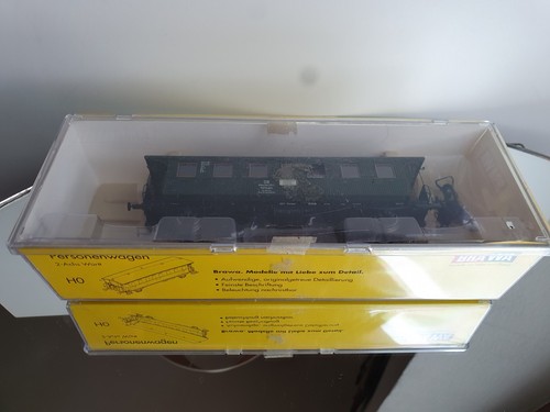 Brawa 2167 Personenwagen  Messwagen grün in OVP München 5011  | Condition: Neu
