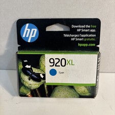Genuine HP 920XL Cyan High-yield Ink Cartridge (CD972AN#140)