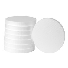 8Pack 8 Inch Foam Circles 1 Inch Thick Round Discs DIY Art Crafts Supply