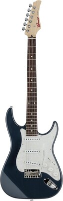 GRECO Greco Electric Guitar WS-ADV-G Dark Metallic Blue with Gig Bag